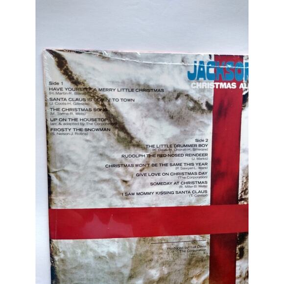 Jackson 5 Christmas Album Vinyl LP Record Holiday Music Gift Michael MJ Santa - Picture 3 of 5